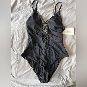 Dippin' Daisy's Black One Piece Swimsuit